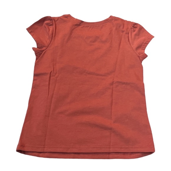 Jumping Beans Best Sister Softest Tee Pink Burnt Sienna Size 5T - Picture 2 of 4